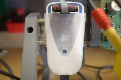 DIN rail mount for ST-Link V2 programmer