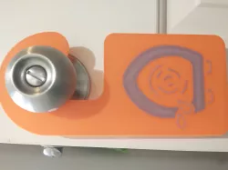 Door hanger template