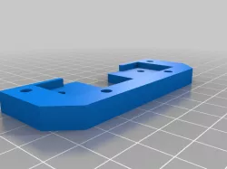Door hinge plate