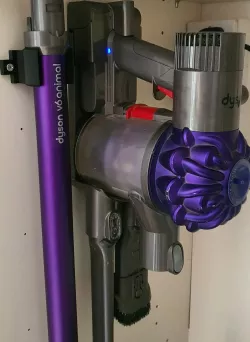 Dyson long attachment holder