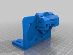 Ender 2, 3, CR10, CTC A10S E3Dv6  Hotend Mount and IGUS TWE 04-12, MGN9c Rail Mount