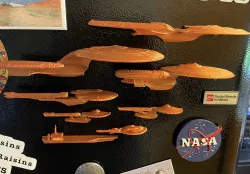 Enterprise Magnetic Wall Display (Star Trek)