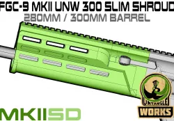 FGC9-MKIISD UNW300 SLIM shroud or for the FGC6 MKII