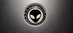 Fiat Punto 2 car logo ALIEN
