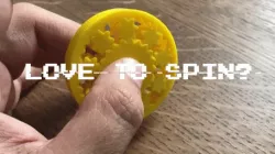 Fidgeting Gear Bearing with Gigantic Sun