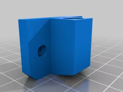 Flap stay cabinet door piece