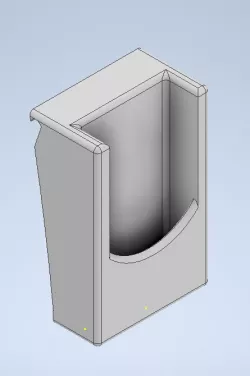 Forward Leaning Remote Hanger