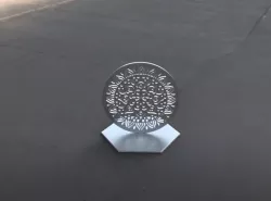 free 3d model mandala for decor cnc laser 3d print