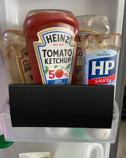 Fridge Insert to stop the sauces from falling out of the fridge :D