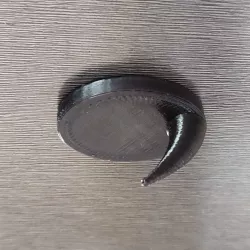 Fridge magnet hook