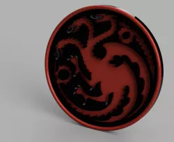Game of Thrones coaster - Targaryen