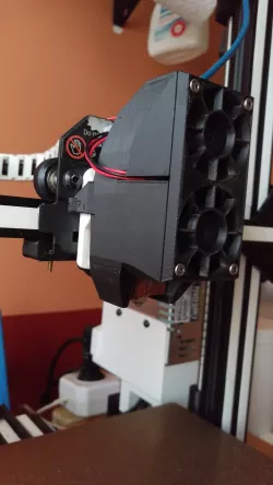 Geeetech A10 / A20 Custom Hotendmount and Fanduct