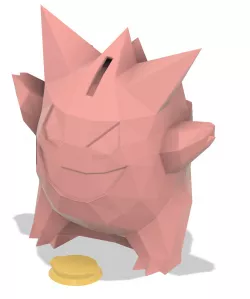 Gengar Piggy Bank
