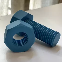 Giant Heptagonal Nut with Bolt (Seven-Sides)