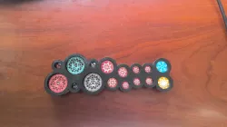 Gloomhaven Circular Token Organizer