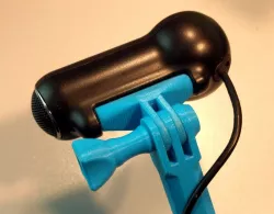 GoPro style mount for Logitech Pro 9000 webcam