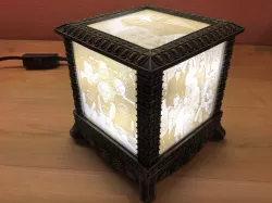 Gothic Lithophane Light