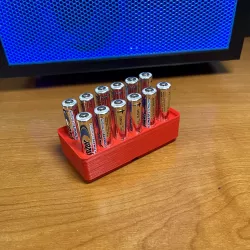 Gridfinity AAA Battery Containers