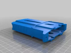 Gryphon compatible Nerf magazine with 3d printed spring