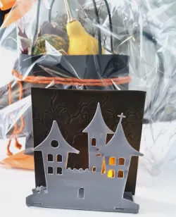 Halloween candle light