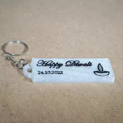 Happy Diwali Keychain