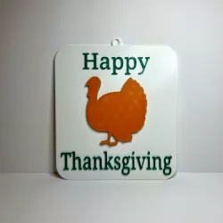 Happy Thanksgiving sign
