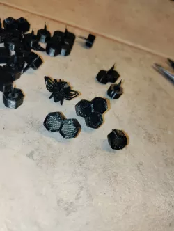Hexagonal Tack Tops