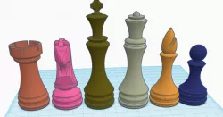 Hollow Classical Chess set