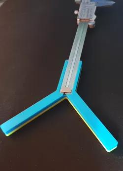 Improved Radius Gauge for Calipers