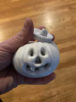 Jack O' Lantern (Pumpkin) With Lid!