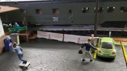 K-Rail (Barrier Rail) O Scale 