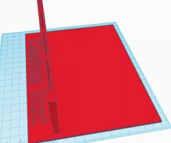 Knife holder with tray