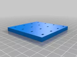 LED 4x4 cube jig
