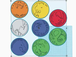 Legend of the Five Rings Coasters