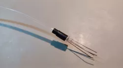 Light pipe (3mm) mount for 5mm LED