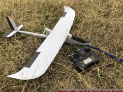 LW-PLA/PLA RC Plane - Pusher Propeller (PProp)