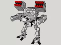Mad Cat MKii Battlemech w/ Supports