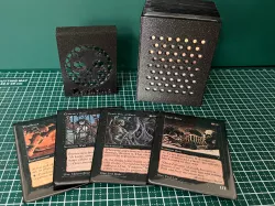 Magic the Gathering Black Pestilence deck box