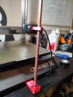 Magnetic Printer Webcam Mount