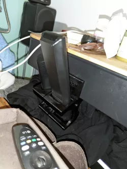 Magnetic remote holders LG, Denon, Shield
