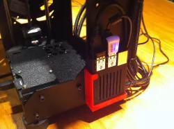 MakerGear M2 Mount for Raspberry Pi Sleeve Case.