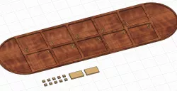 Mandarin Square Capturing - Vietnamese traditional board games