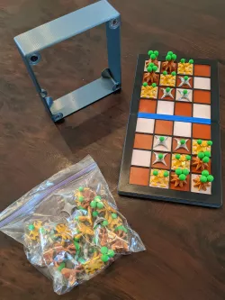 Martian Chess set - pieces, board, box