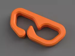 Mitten hook mini-biner