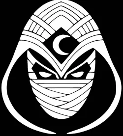 Moon Knight stencil 4