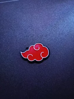 Naruto akatsuki multicolor keychain
