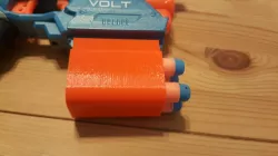 Nerf ammo magazine for rail