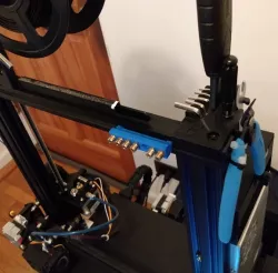Nozzle Holder V Slotted Rail