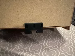 old end table drawer guide