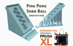 Ping Pong Skee Ball - For Prusa XL - Prototype